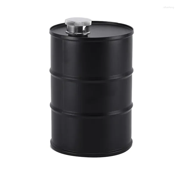 Flacons de hanche AT69 -750ml baril pot de vin en acier inoxydable mini flacon saké tasse cylindrique portable pour voyage camping en plein air