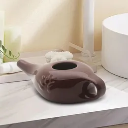 Heupflessen Keramische Neti Pot Neusdouche voor het wassen van de neus Verwijdert stof Heren Dames