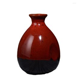 Heupkolven Keramische wijnfles een pond lege antieke aardenware Jar Tank Home Kleine pot kelder verzegelde decoratie