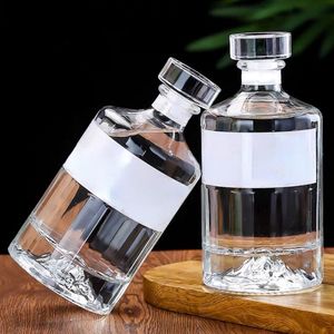 Heupkolven Creative 500 ml BODEM Mountain Design Zegel Fruit Wijnfles Whisky Vodka Sake Shochu Decanter Home Bar Flask 221124