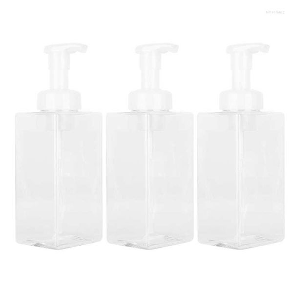 Hip Flasks Flagon Ecológico Dispensador de jabón espumoso Botella de bomba de plástico recargable para líquido de lavado corporal Limpiador facial