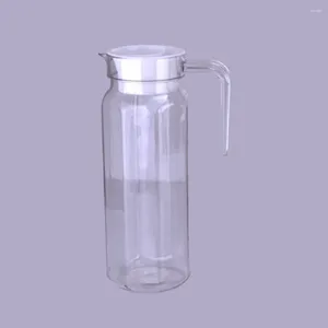 Flacons de hanche Juice Jug Pichet en plastique boisson résistante à la chute à haute température Résistant de cuisine PC