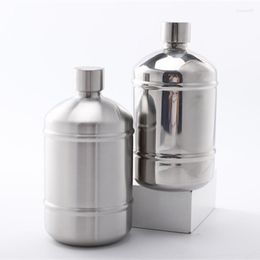 Heupkolven grote capaciteit fles kolf 1L roestvrij staal 304 metalen whisky pot alcohol draagbare wijncontainer whisky