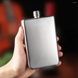 Hip Flasks Flacon à vin 9Oz 304 en acier inoxydable de qualité alimentaire, anti-fuite, Portable, épais, robuste, Flagon d'alcool, fournitures de Camping