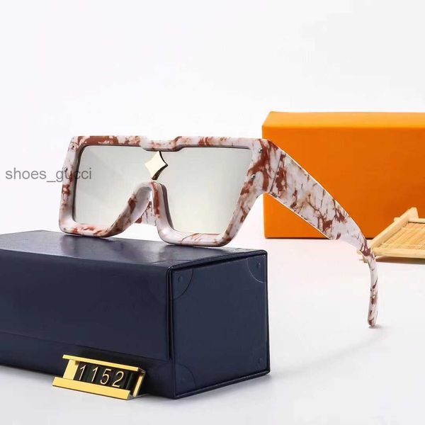 Hip hop 2022 printemps nouvelles lunettes de soleil de designer lunettes de soleil carrées de luxe de haute qualité porter des lunettes de mode de célébrités en ligne confortables modèle L031multi-couleur