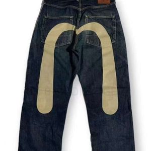 Hip Hop American Original Classic Niche Ins Ins Imprimé pour hommes et femmes Pantalons de tendance ajustés en vrac Jeans cool