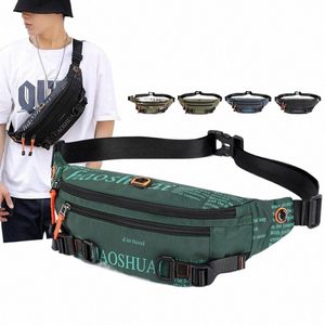 Hip Hop Heuptassen Nieuwe Vrouwen Mannen Fanny Pack Straat Fi Borst Crossbody Tas Sport Running Heupriem Tas cool Packs P7IF #