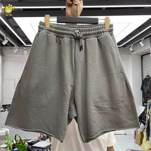 Hip Hop décontracté gris bleu vert short noir hommes femme streetwear mode coton joggers été