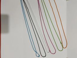 Hip Hop kleurrijke kruis ketting dames leeftijd trend veelzijdige kleuren beschikbaar comfortabele rubber sieraden 240412