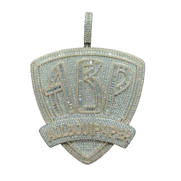 Hip Hop diamant pendentif vente en gros collier de créateur bijoux de mode pour femmes hommes à prix abordable de l'inde