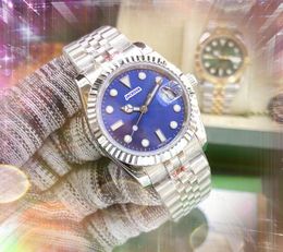 Hip Hop glacé femmes amoureux montre entièrement en acier inoxydable bande calendrier horloge étanche verre saphir Quartz batterie mouvement métal bonne qualité montre-bracelet cadeaux
