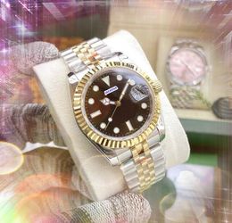 Hip Hop glacé femmes amoureux montre pleine bande en acier inoxydable calendrier horloge étanche verre saphir Quartz batterie mouvement montre-bracelet Relogio Masculino