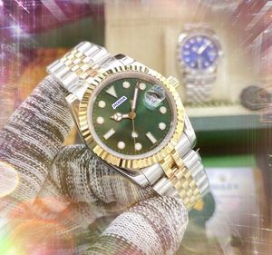 Hip Hop Iced Out damesliefhebbershorloge Volledig roestvrijstalen band Kalenderklok Waterdicht saffierglas Quartz Batterijbeweging Dames elegant nobel polshorloge