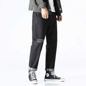 Hiphop jeans mannelijke streetwear 2021 harajuku denim broek oversized losse casual joggers mannen broek x0621