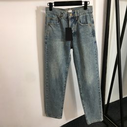 Hip Hop jean pantalon femmes Style de rue pantalon de luxe personnalité pantalon mince filles marque Denim pantalon vêtements