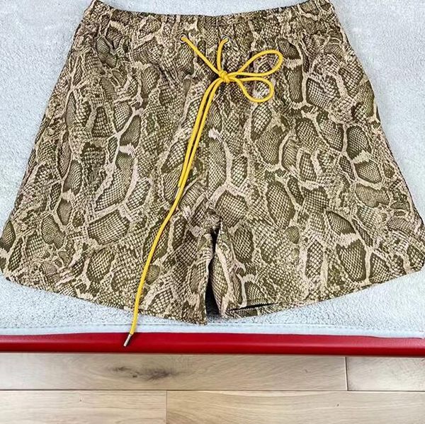 Hip Hop Jogger cordon motif short hommes femmes 1 intérieur maille Orange rouge bleu jaune culotte