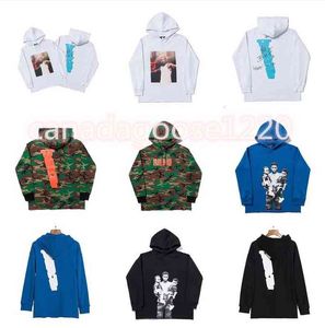 Hip hop Mens big v Hip Hop Stylist Hoodies Sudadera con capucha de manga larga de alta calidad Hombres Mujeres Sudaderas V