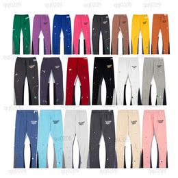 Pantalones de chándal de talla grande para hombre Pantalones de chándal acolchados de alta calidad para clima frío Pantalones de jogging para hombre de invierno Cantidad casual Algodón impermeable e2wwW