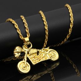 Hiphop ketting accessoires mannen sieraden nachtclub motorfiets ketting hiphop sieraden