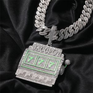 Hip Hop Persoonlijkheid Game Machine Ketting Hanger Volledige Diamanten Hanger Necklace202r