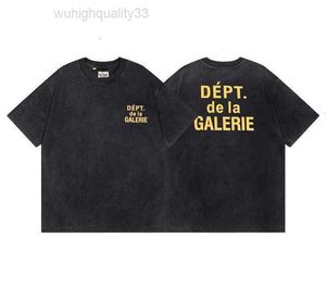 Chemise Hip-hop avec lettres pour hommes, chemises délavées sans galerie, manches surdimensionnées, vente en gros, haute qualité, 2023