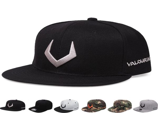 Gorras Snapback de Hip Hop V para Vendetta Gorras de béisbol Sombreros negros Ala plana Street Bboy Rapper Dancer MC DJ Skate Gorras3787352