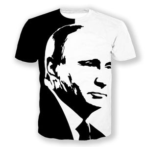 Hip Hop Sportwear Punk Casual Otoño Hombres Cool Print The Avatar The Putin 3d T-shirt 007