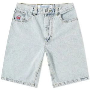 Hip Hop Street Big Boy Broiders Jeans Shorts Y2K Retro Wash Brands Blue Jorts Harajuku Baggy Sweatpants Gym Men 240420