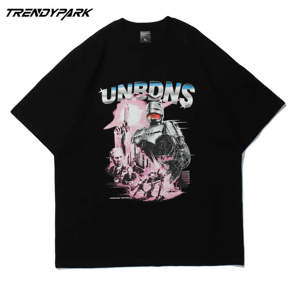 T-shirt Unisexe Imprimé 3D à Manches Courtes