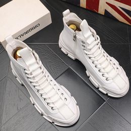 Hip hop Mannen Ademende Sneakers Vulcaniseer Laarzen Mannelijke geel zwart Mesh Casual Tenis Masculino b8