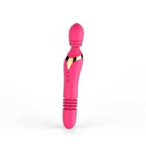 HIP MANNOLUCCI Vibrator Verwarming Women's Double Head Retractor vrouwelijke seksspeeltjes producten Vagina Vibrators 231129