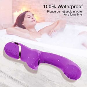 Hip Rose Vibrator Sex Toys Vibrent pour les femmes se masturbant massage sucer les taquineries pour adultes Produits sexuels 231129