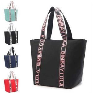 Bolsos de hombro de cadera Multitud española Bolsa de asas Viaje Nylon Versátil Dumpling Axila Mensajero portátil Bolsa de compras de gran capacidad Mujer 240311