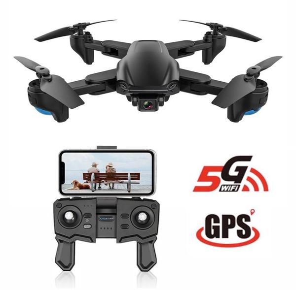 HIPAC SG701 5K RC Drone 4k GPS profesional con cámara 15 minutos FPV Quadcopter 720P HD plegable Dron 4K flujo óptico Gift2996375