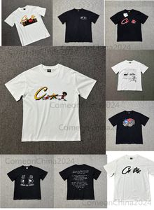 Hiphop Cortezs Été Nouveau 100% Coton Tissu T-shirt Hommes Haute Qualité Imprimer Couleur Hommes Designer Col rond T-shirt Paris mode T-shirts Tops h2qd