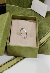 HIPHOP Damesringen Designer -engagementen Ring For Men Luxe sieraden paar Verjaardagsgeschenken Boy Girls Trendy Retro Stijlvol BE1924987