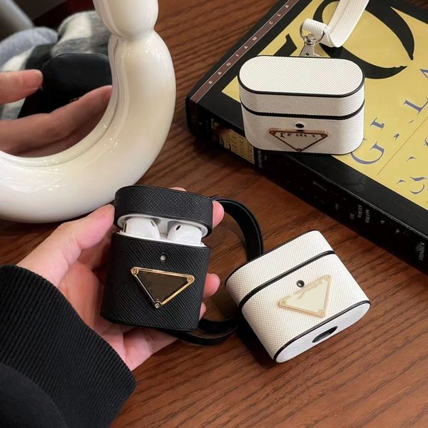 Triángulo hipster Apple AirPods1/2 generación funda protectora para auriculares airpodspro3 hombres y mujeres japoneses y coreanos Bluetooth