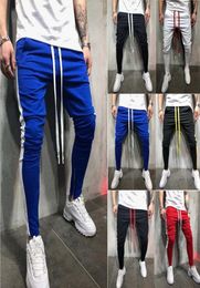 Hirigin Harajuku Fashion Mens Joggers Slim Pencil Patloin Pants Hip Hop Streetwear Mens Clthes 2018 Men Sweatpants Track Pant New1392775