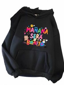 Hirsisan Rainbow Letter Imprimer Femmes Sweat-shirt Doux Chaud Casual Femme Sweats à capuche 2023 Automne Nouveau Lâche Polaire Tops pour Filles j88F #