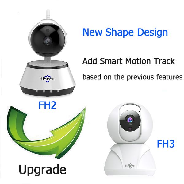 Hiseeu FH3C 1080P caméra IP de sécurité à domicile sans fil caméra WiFi intelligente enregistrement Audio Surveillance bébé moniteur HD Mini caméra de vidéosurveillance