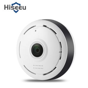 Hiseeu HSY - P6 HD 960P Caméra de sécurité intérieure IP WiFi sans fil 360 degrés Fisheye / Vision nocturne IR / P2P / Détection de mouvement
