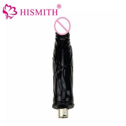 HISMITH sexy Machine Consolador Accesorio Silicona Suave 19 cm de largo y 3,5 de ancho Juguetes para adultos
