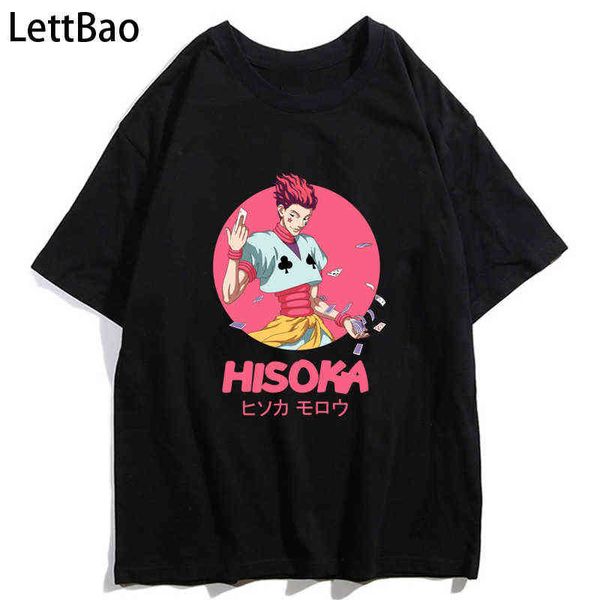 Hisoka Morow Hunter X Hunter T-shirts d'été Manga drôle Feitan Gon Freecs Killua Tops Streetwear Mode T-shirts à manches courtes Y220208
