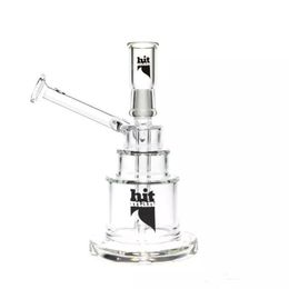 7.9 Inch Hitman Glazen Bongs Waterpijpen Heady Dab Rigs Dikke Glazen Water Bongs Recycler Booreiland Waterleidingen met 14mm joint