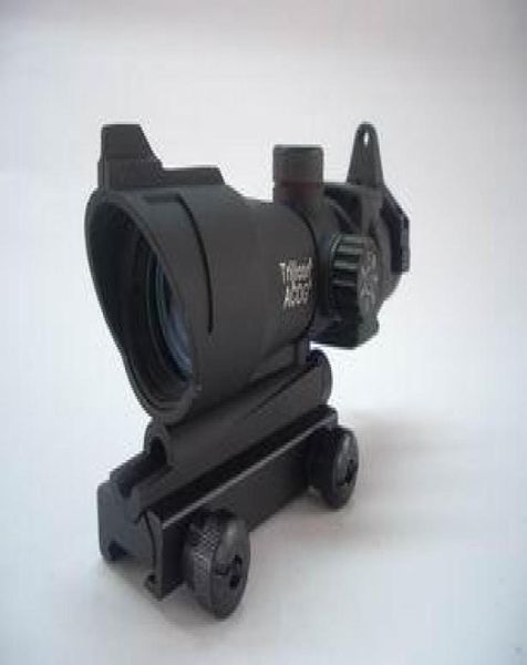 Mira holográfica de punto rojo HJ Trijicon ACOG tipo 1x32 RedGreen que se adapta a cualquier riel de 20 mm 3283802