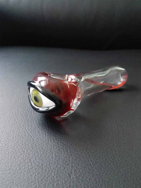 Pipe, narguilé de plate-forme pétrolière aux yeux rouges, magnifiquement conçu, bienvenue sur commande, ventes directes d'usine, concessions de prix