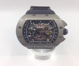 HK 2016 Nouvelle édition de luxe Men Watch Mécanique sport Chronographe Sapphire Glass High Qality Luxury Men039S WATC8142834
