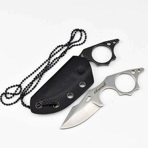 HK067 9CR18MOV roestvrij staal Super Sharp draagbaar mes EDC Mini Grootte Pocket Knife Fixed Blade Messen