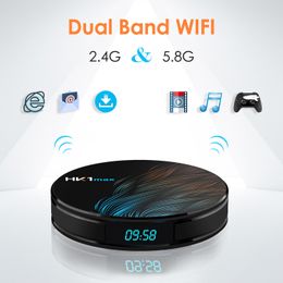 Hk1 Max Android 9.0 TV Box Ram 4GB 32GB RK3318 4k double wifi Bluetooth4.0 PK H96 MAX