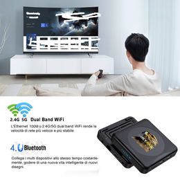 HK1 RBOX R1 Mini Android 10.0 Smart TV Box RockChip RK3318 4GB 64 GB 2.4G5G Dual WiFi BT4.0 4K H.265